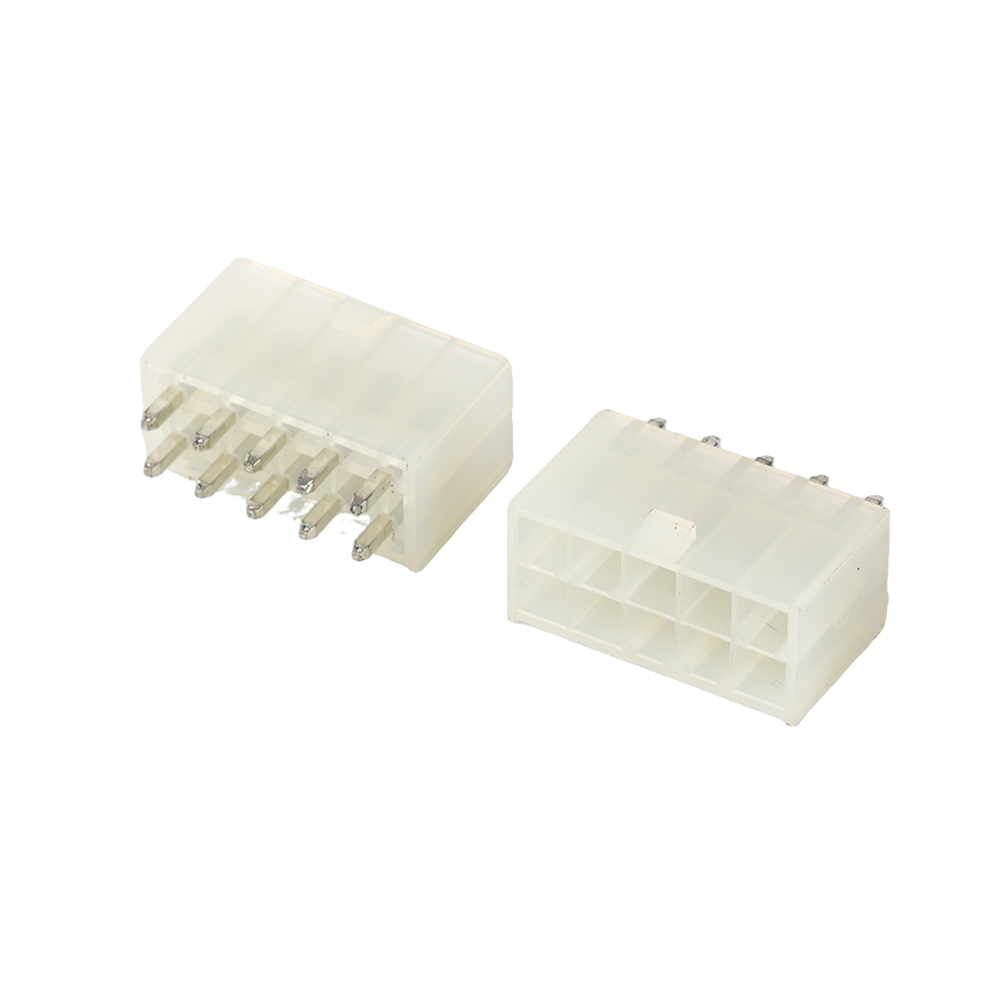 4.2mm pitch double row straight pin header