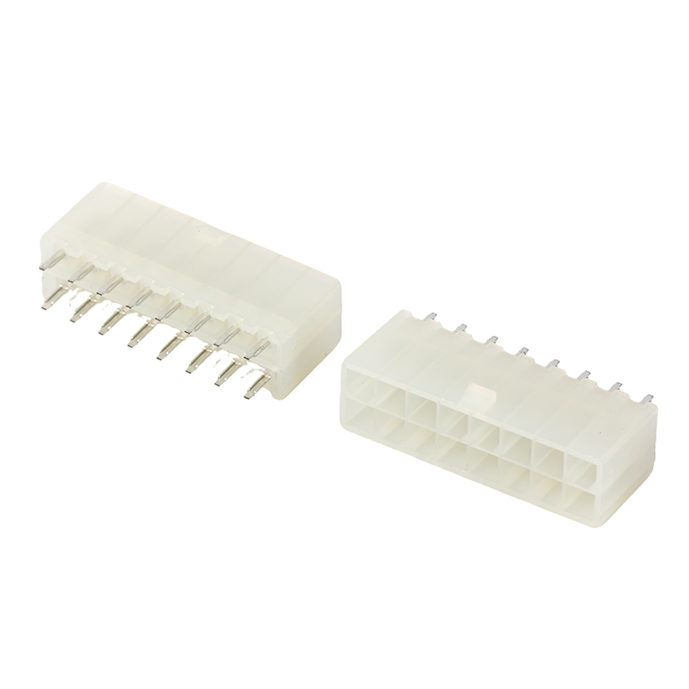 4.2mm pitch double row hollow core straight needle holder