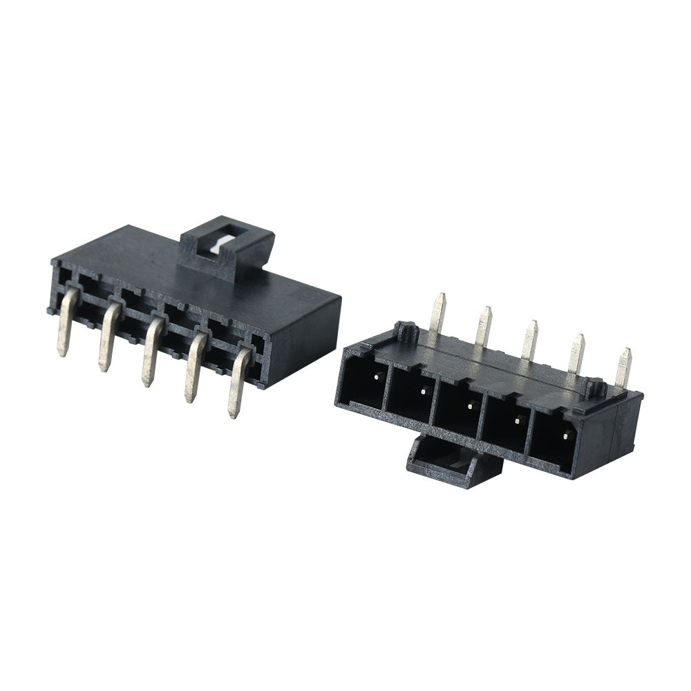 5.70mm Pitch Single Row Right-Angle Header